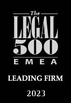 Legal 500 - 2022 EMEA Leading Firm
